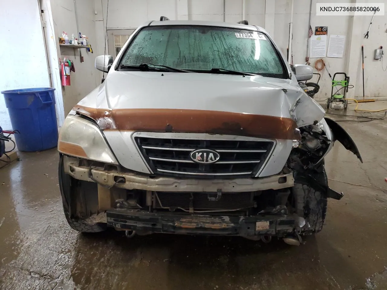 2008 Kia Sorento Ex VIN: KNDJC736885820006 Lot: 77354154