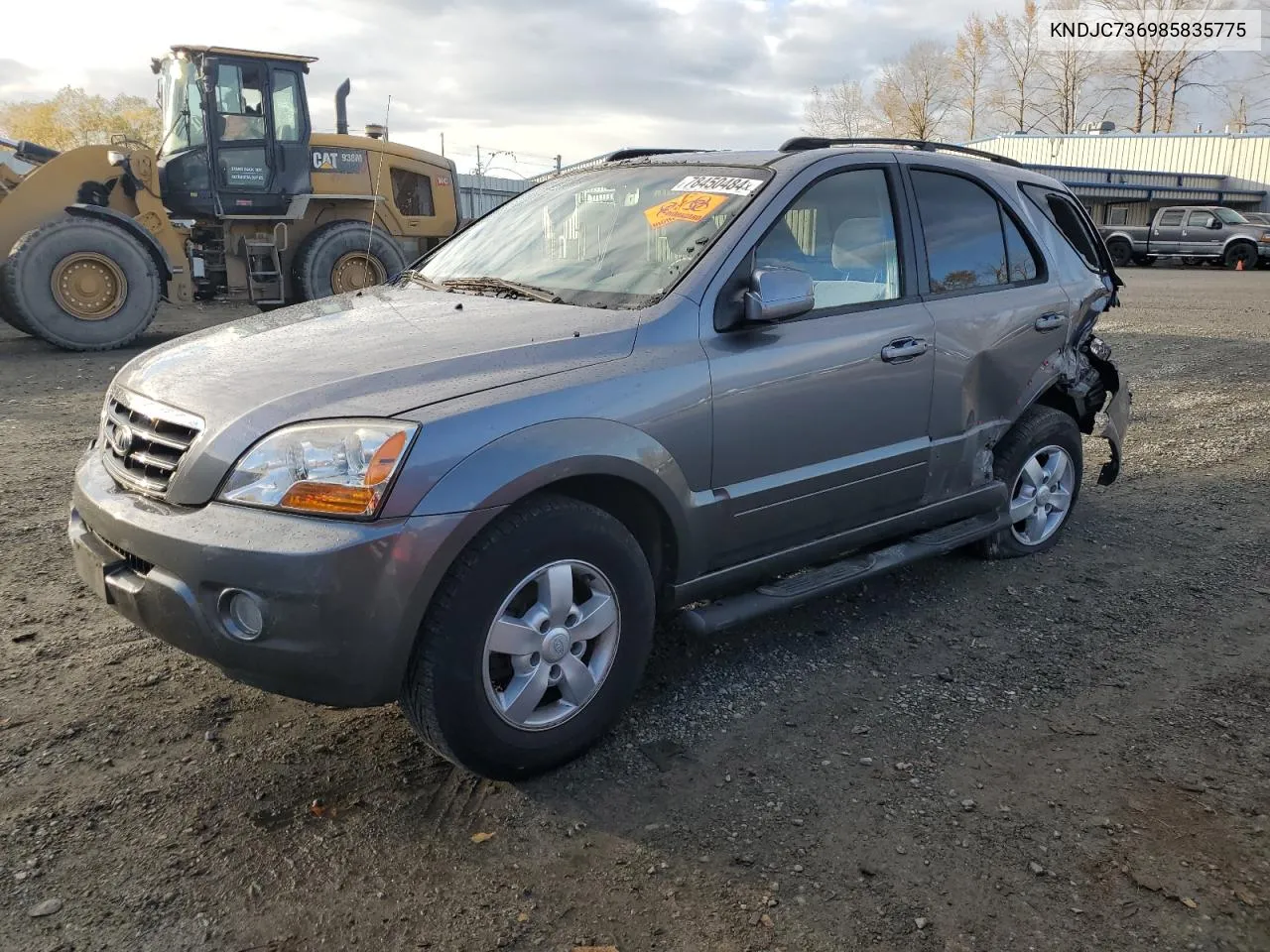 2008 Kia Sorento Ex VIN: KNDJC736985835775 Lot: 78450484