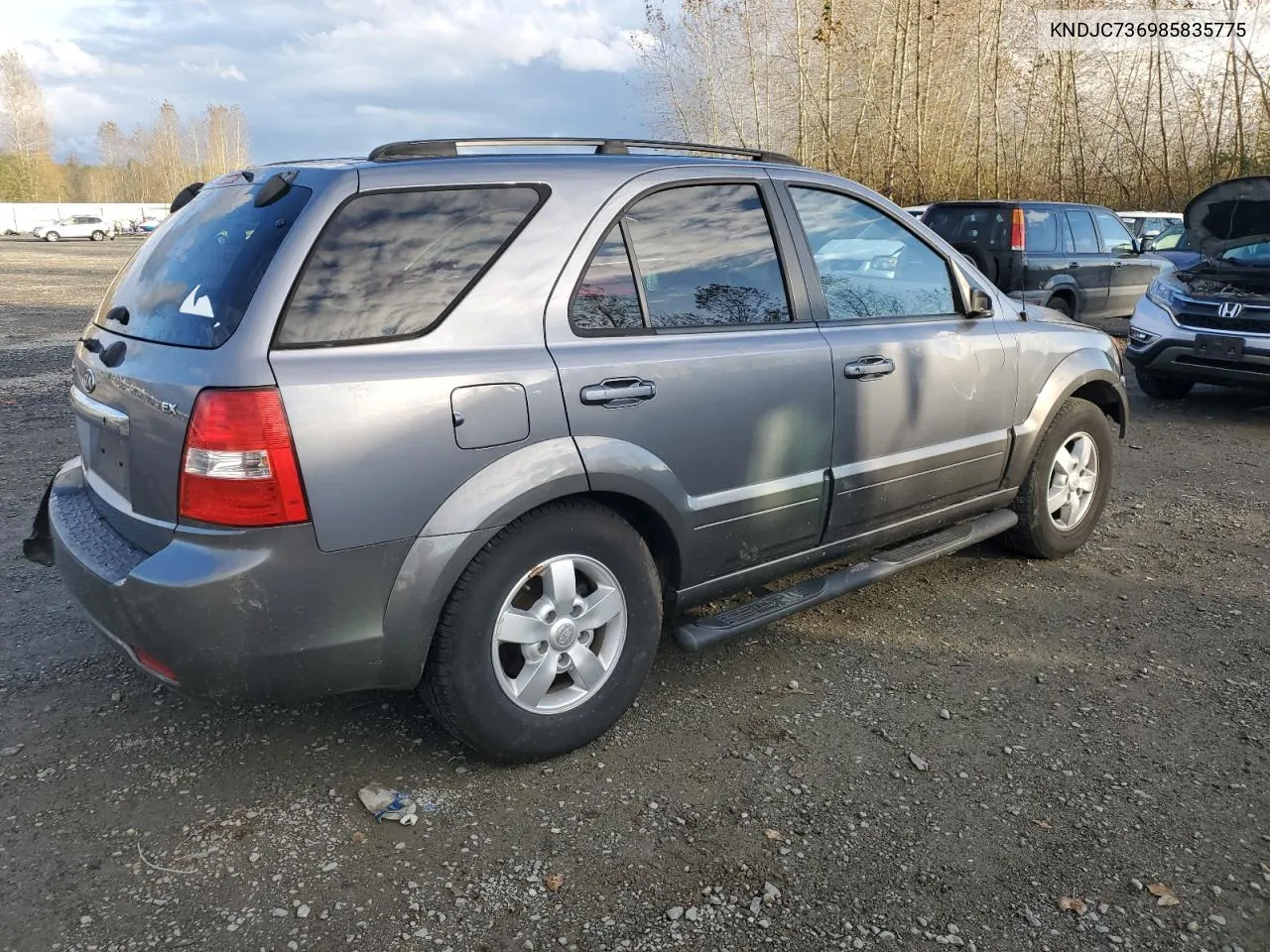 2008 Kia Sorento Ex VIN: KNDJC736985835775 Lot: 78450484