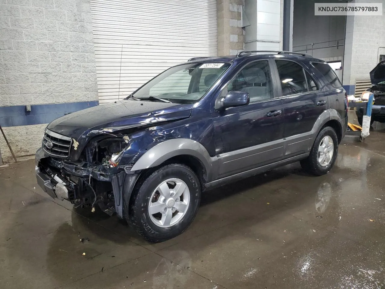 2008 Kia Sorento Ex VIN: KNDJC736785797883 Lot: 78817594