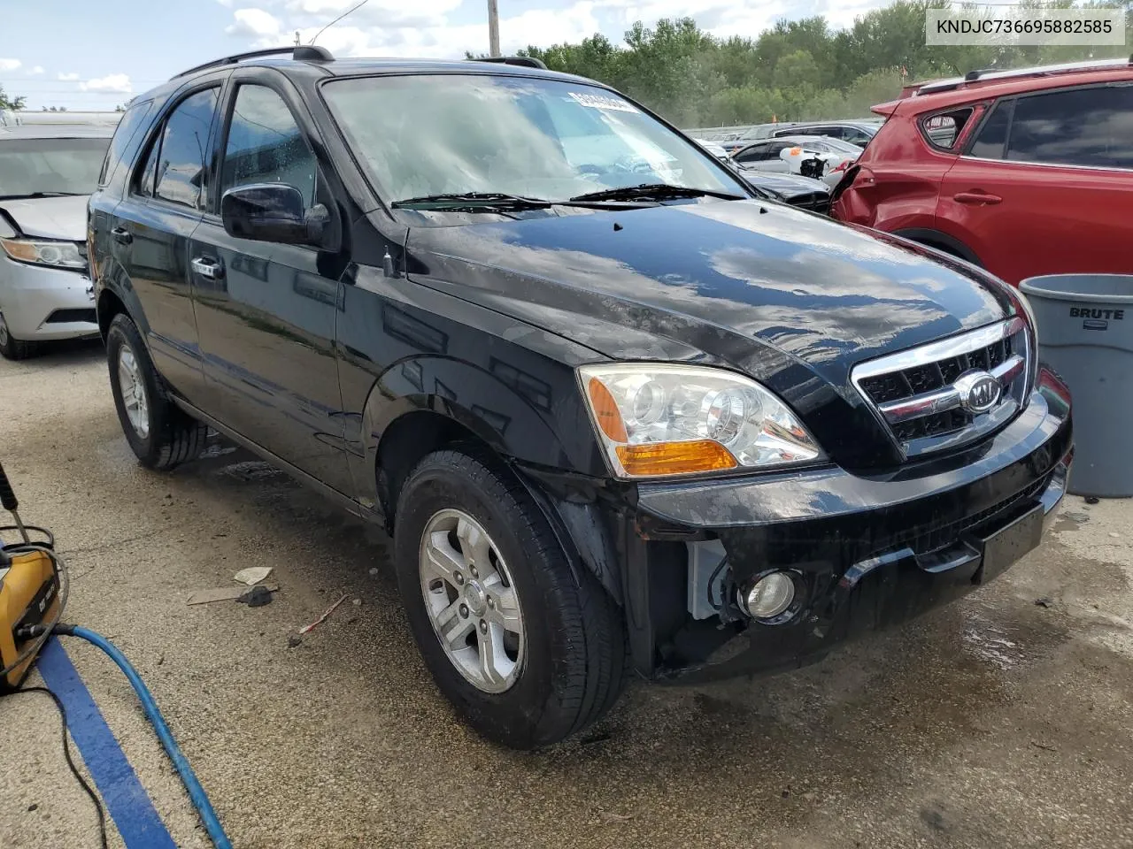 2009 Kia Sorento Lx VIN: KNDJC736695882585 Lot: 59445064