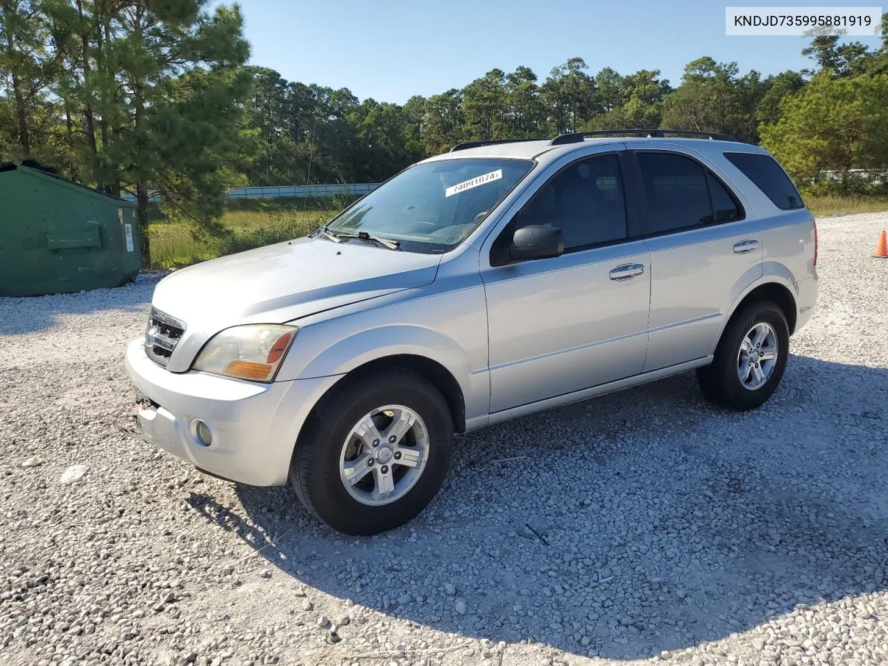 KNDJD735995881919 2009 Kia Sorento Lx