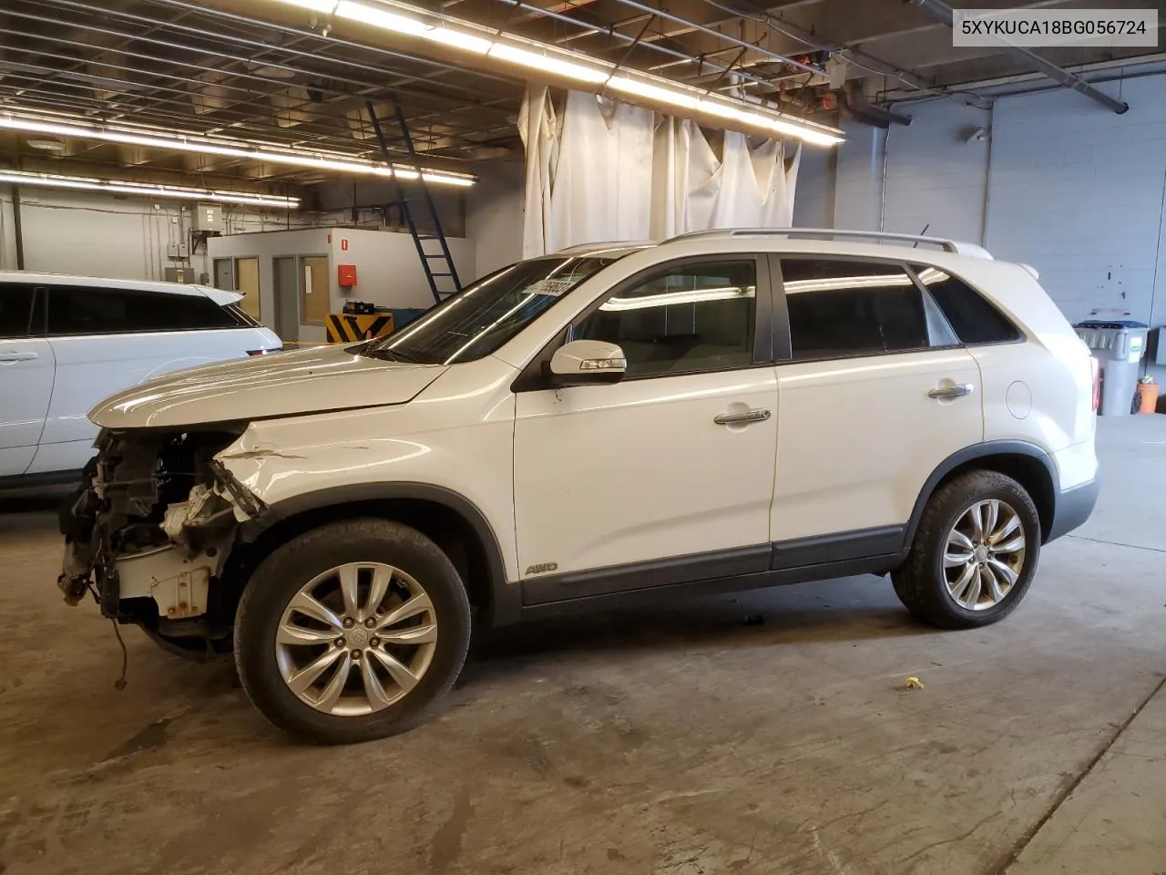 2011 Kia Sorento Ex VIN: 5XYKUCA18BG056724 Lot: 41113714