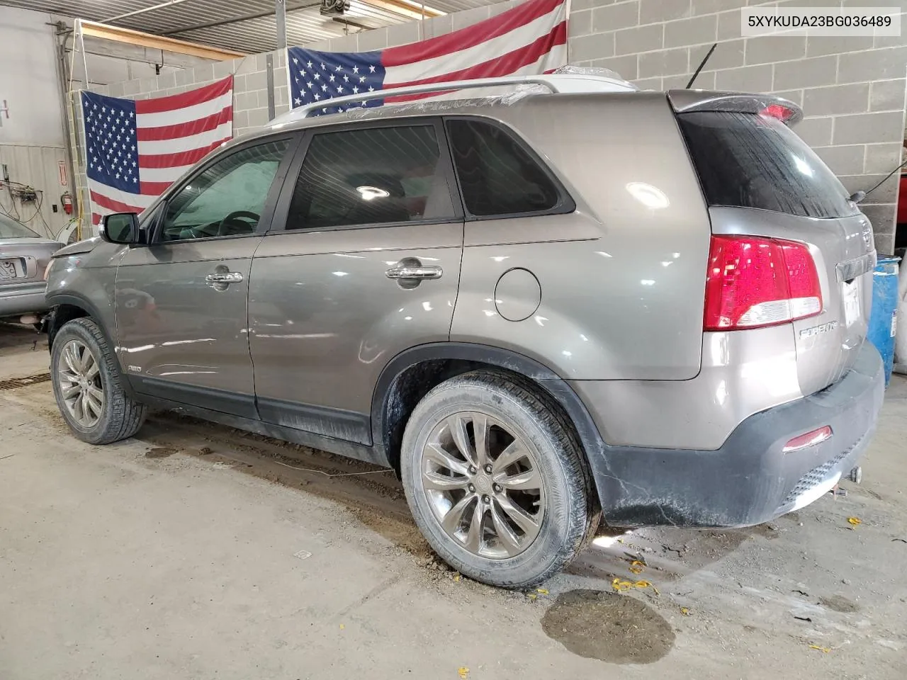 2011 Kia Sorento Ex VIN: 5XYKUDA23BG036489 Lot: 46681244