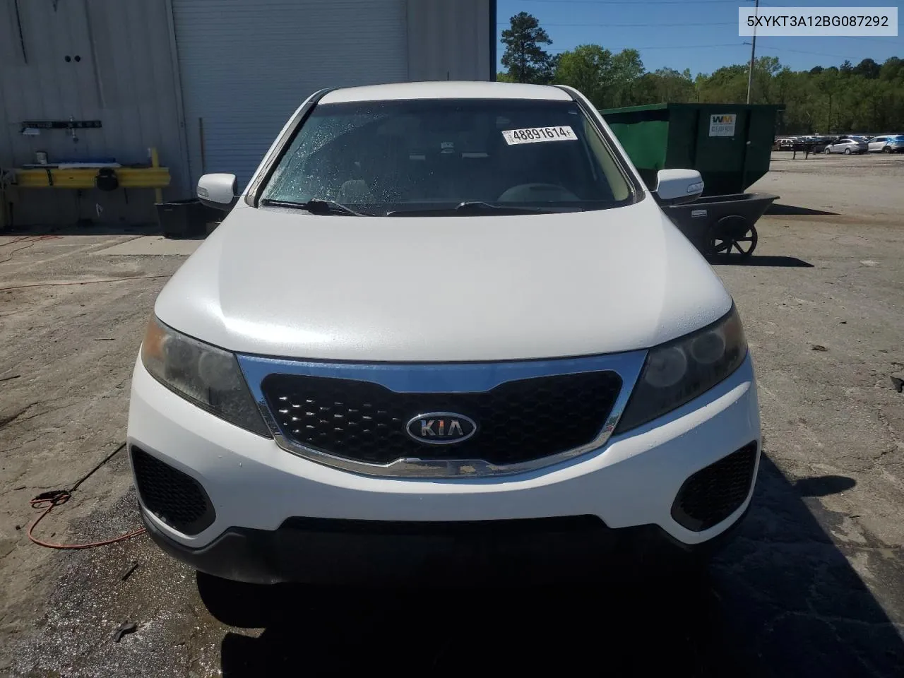 2011 Kia Sorento Base VIN: 5XYKT3A12BG087292 Lot: 48891614