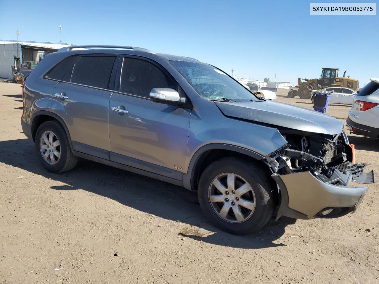 2011 Kia Sorento Base VIN: 5XYKTDA19BG053775 Lot: 57634424