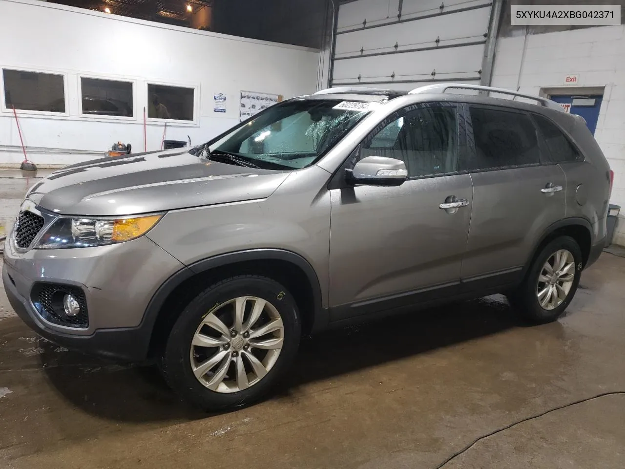 2011 Kia Sorento Ex VIN: 5XYKU4A2XBG042371 Lot: 60229764