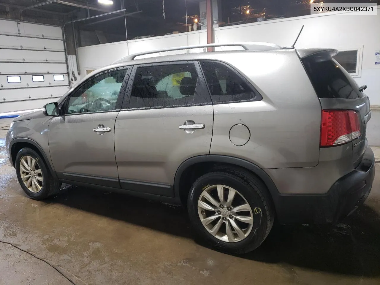 2011 Kia Sorento Ex VIN: 5XYKU4A2XBG042371 Lot: 60229764