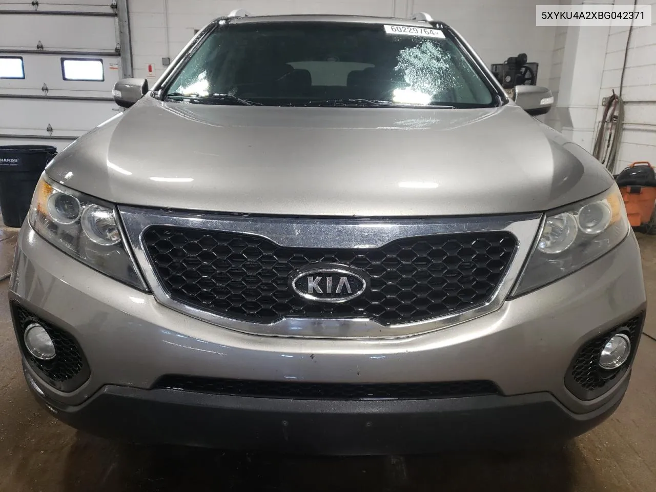 2011 Kia Sorento Ex VIN: 5XYKU4A2XBG042371 Lot: 60229764