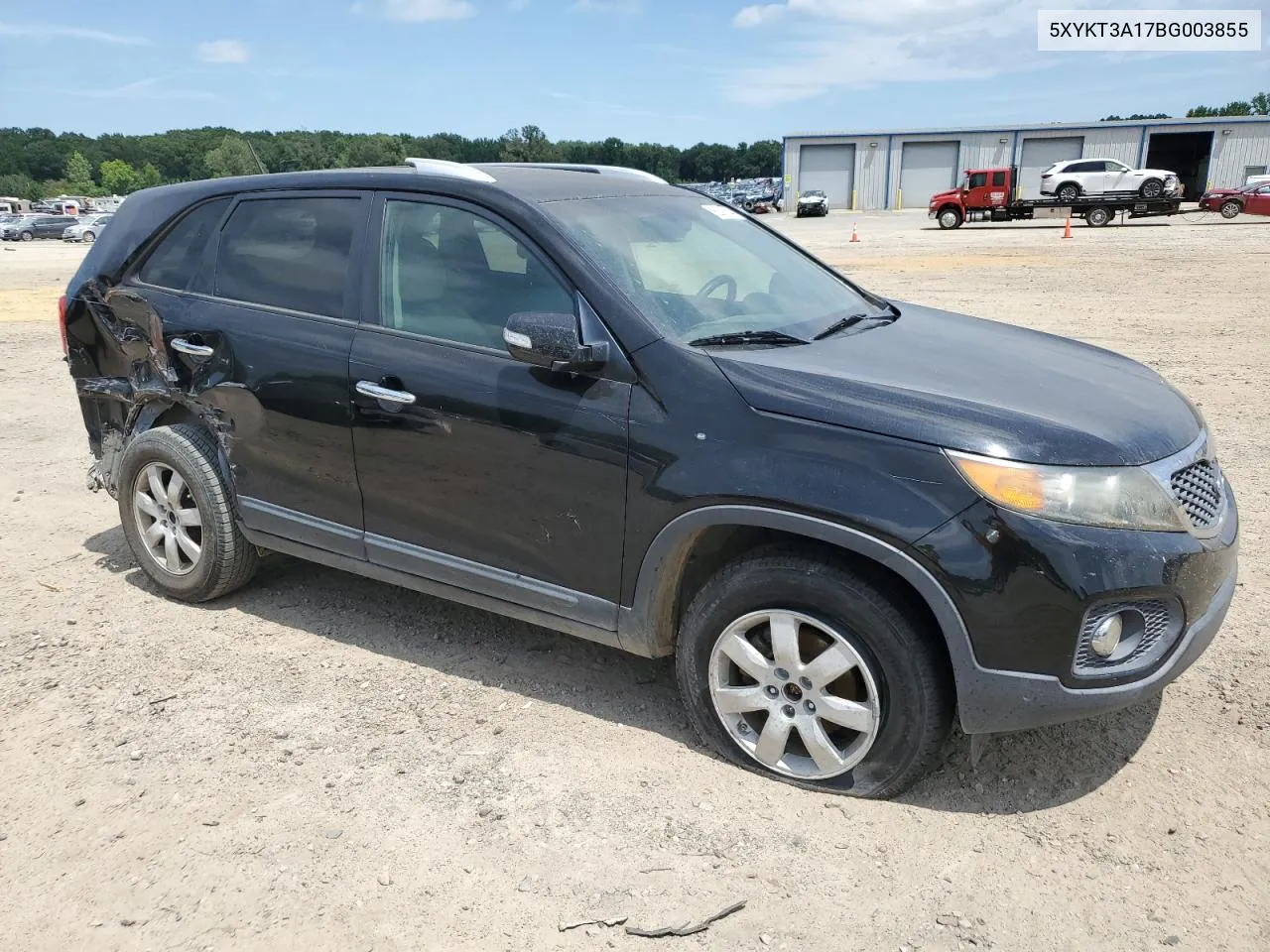 2011 Kia Sorento Base VIN: 5XYKT3A17BG003855 Lot: 66250584