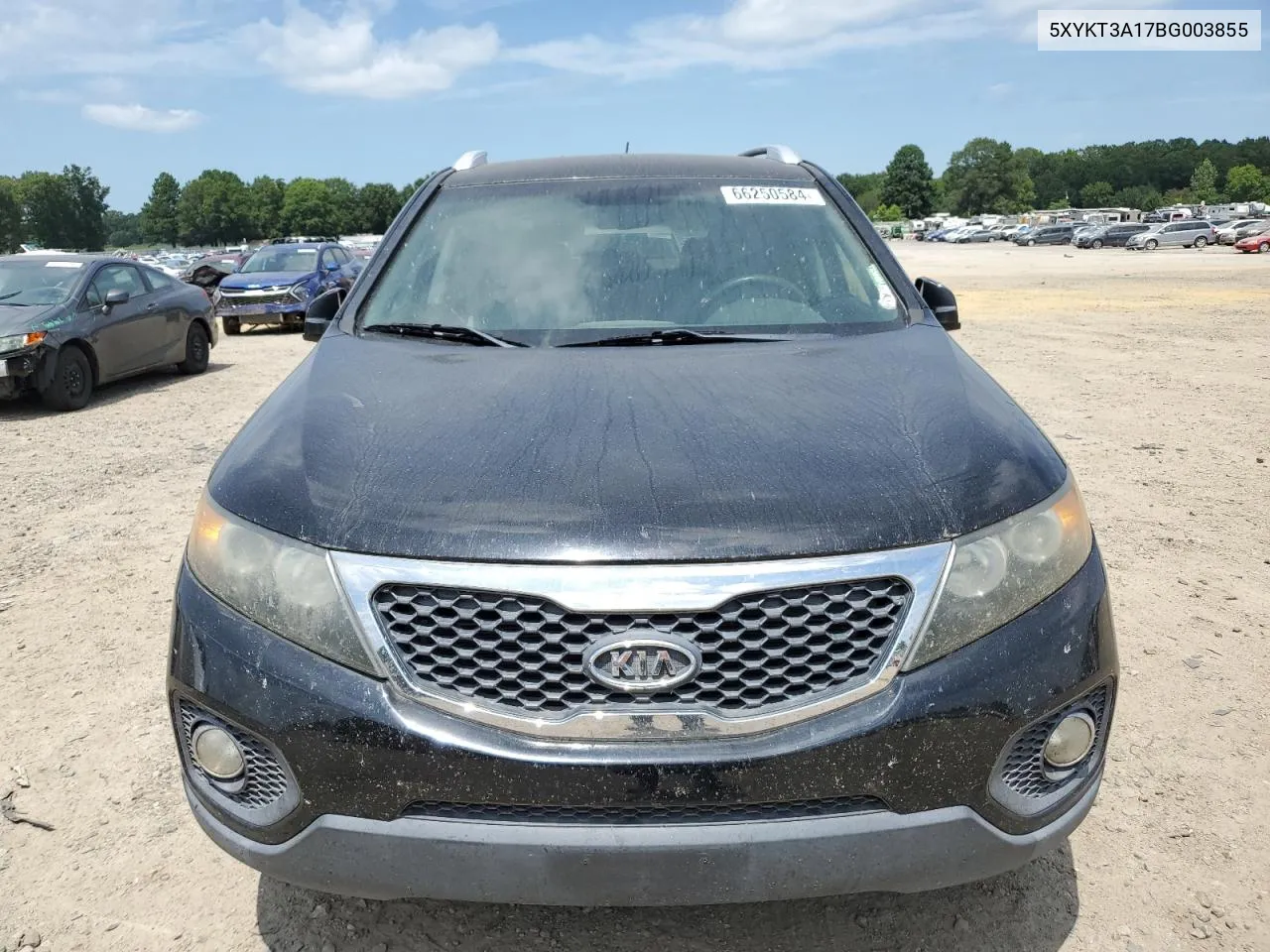 2011 Kia Sorento Base VIN: 5XYKT3A17BG003855 Lot: 66250584