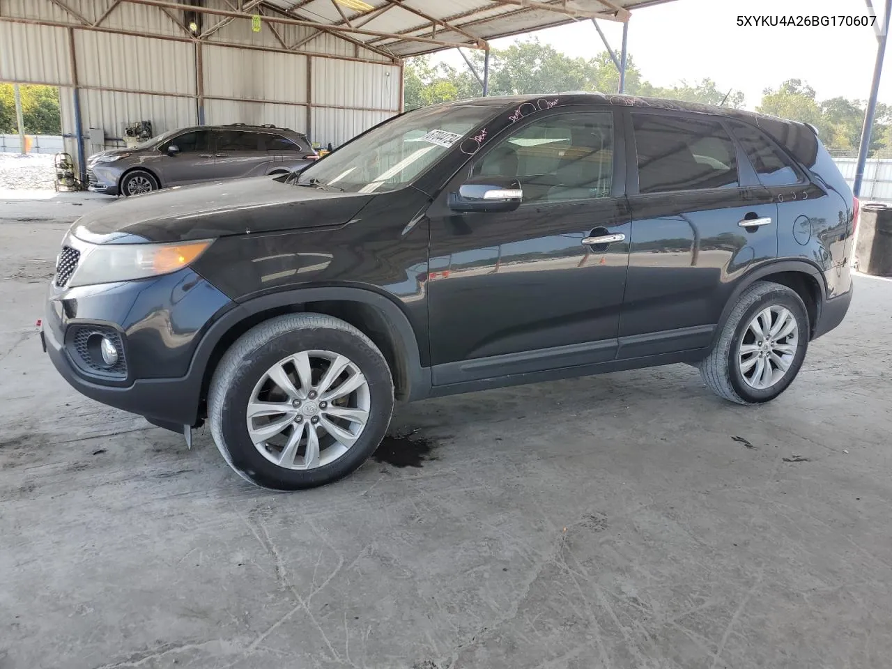 2011 Kia Sorento Ex VIN: 5XYKU4A26BG170607 Lot: 67044734