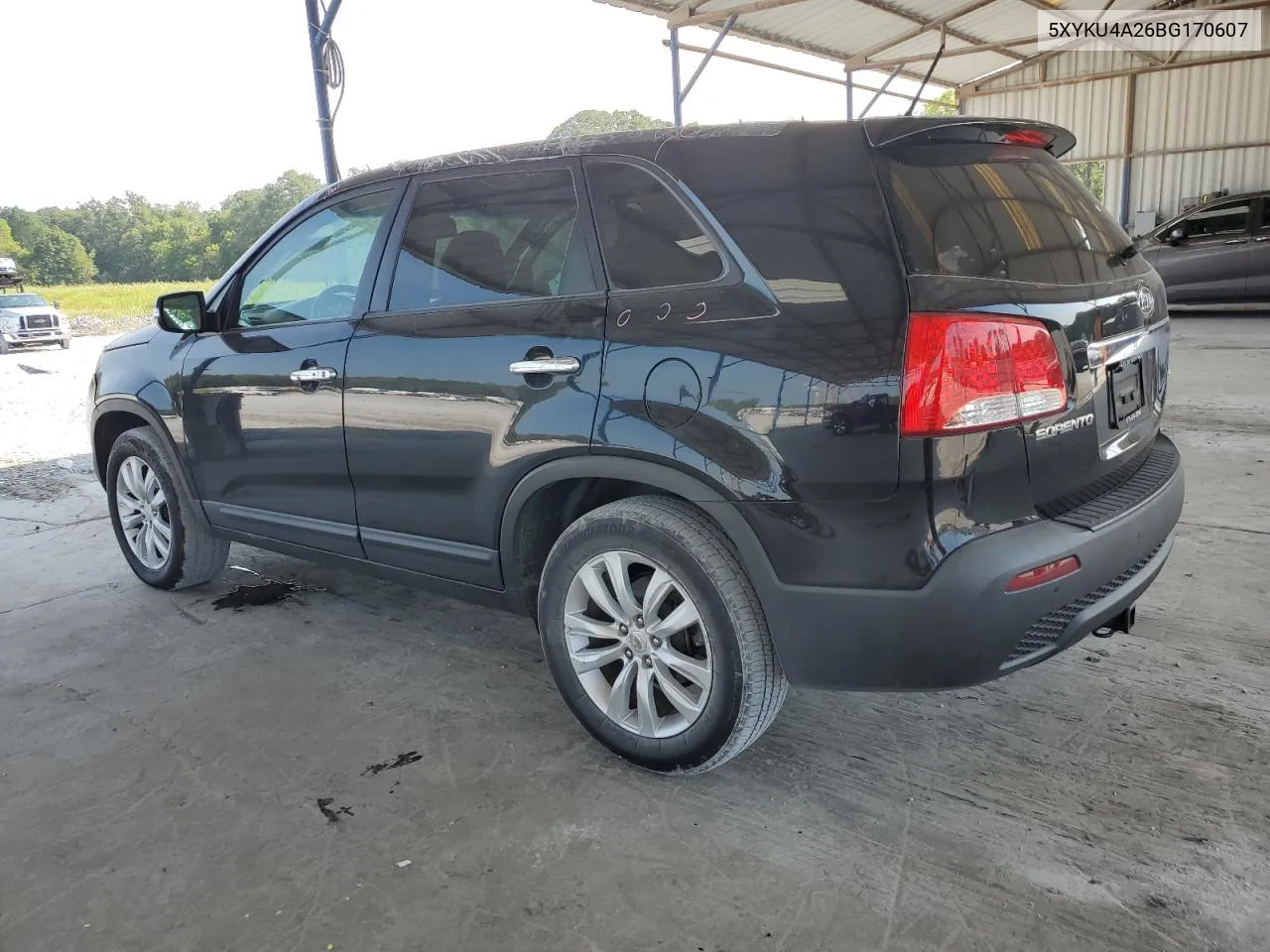 2011 Kia Sorento Ex VIN: 5XYKU4A26BG170607 Lot: 67044734