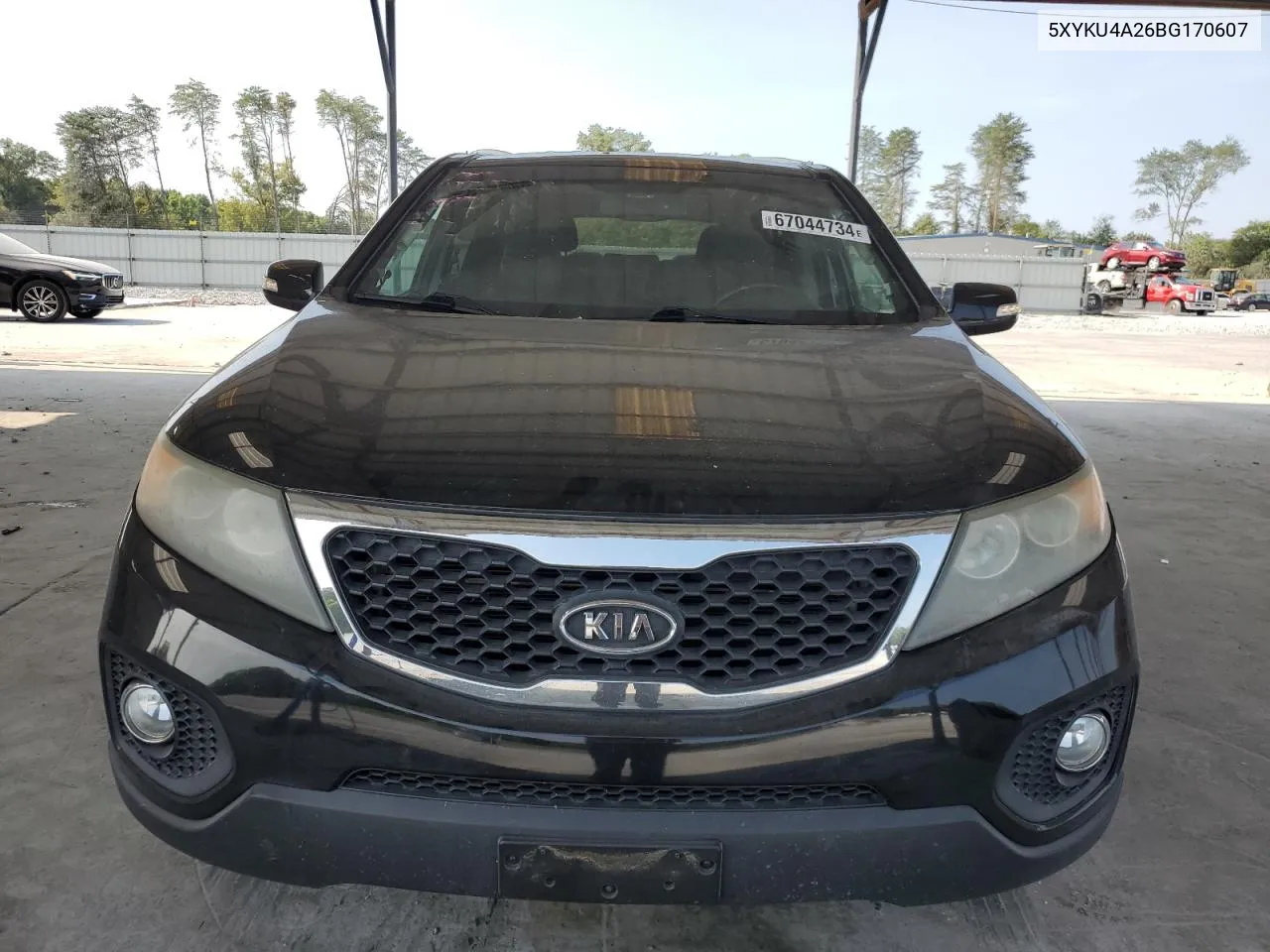 2011 Kia Sorento Ex VIN: 5XYKU4A26BG170607 Lot: 67044734