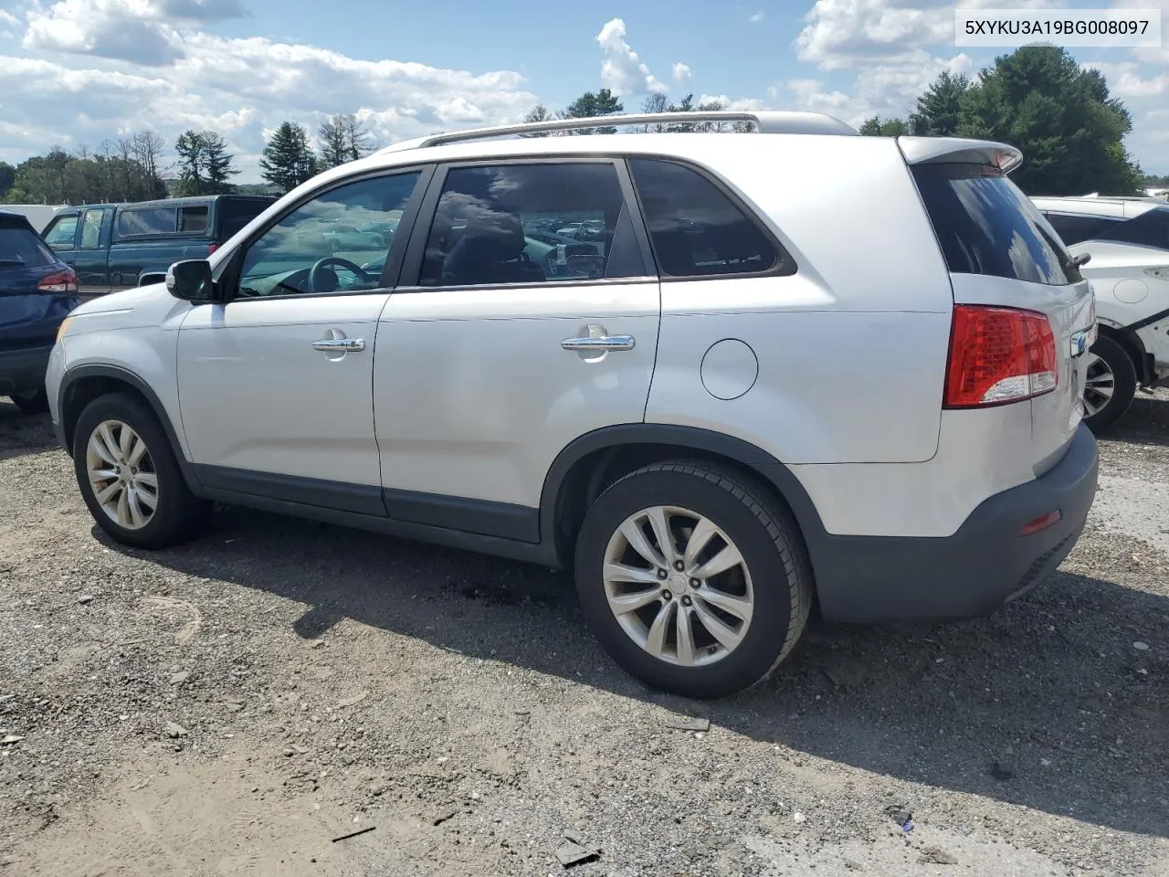 2011 Kia Sorento Ex VIN: 5XYKU3A19BG008097 Lot: 67151534