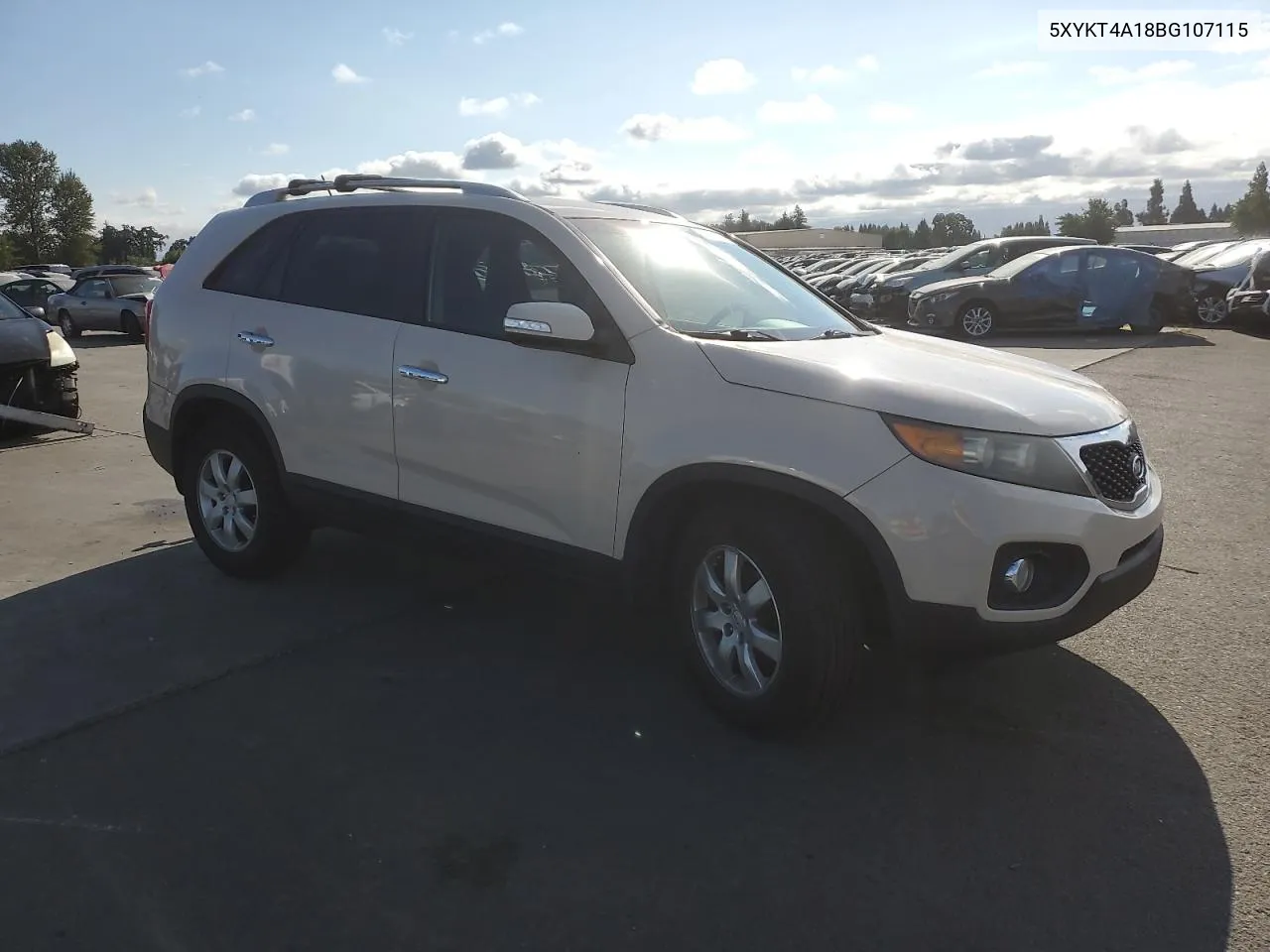 2011 Kia Sorento Base VIN: 5XYKT4A18BG107115 Lot: 67736514