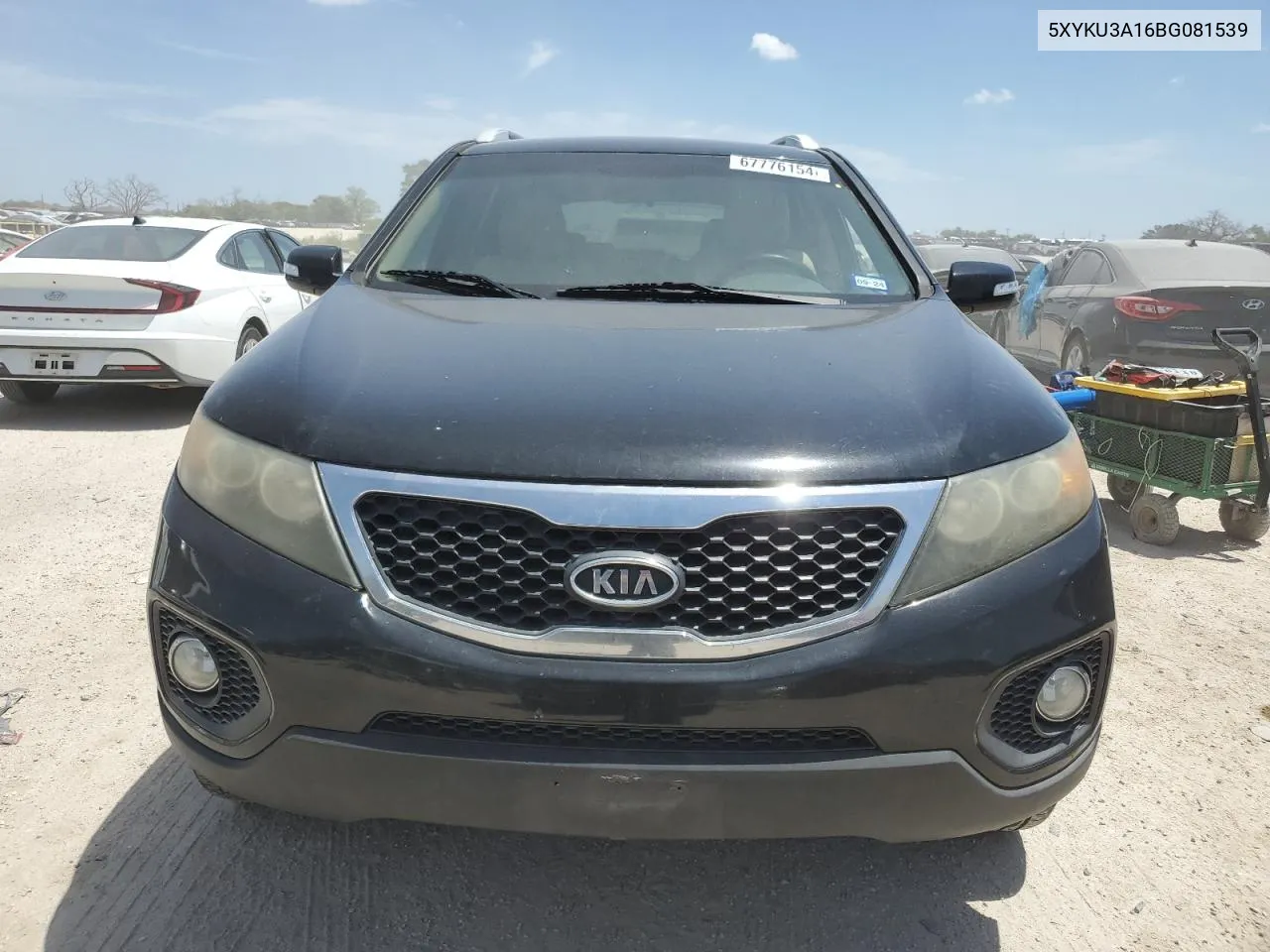 2011 Kia Sorento Ex VIN: 5XYKU3A16BG081539 Lot: 67776154