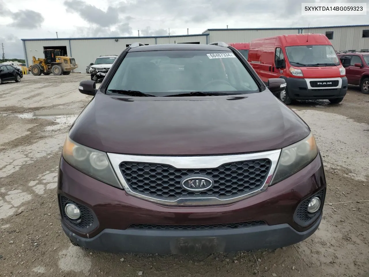 2011 Kia Sorento Base VIN: 5XYKTDA14BG059323 Lot: 68487334