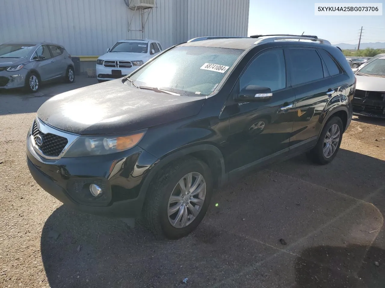 2011 Kia Sorento Ex VIN: 5XYKU4A25BG073706 Lot: 68741084