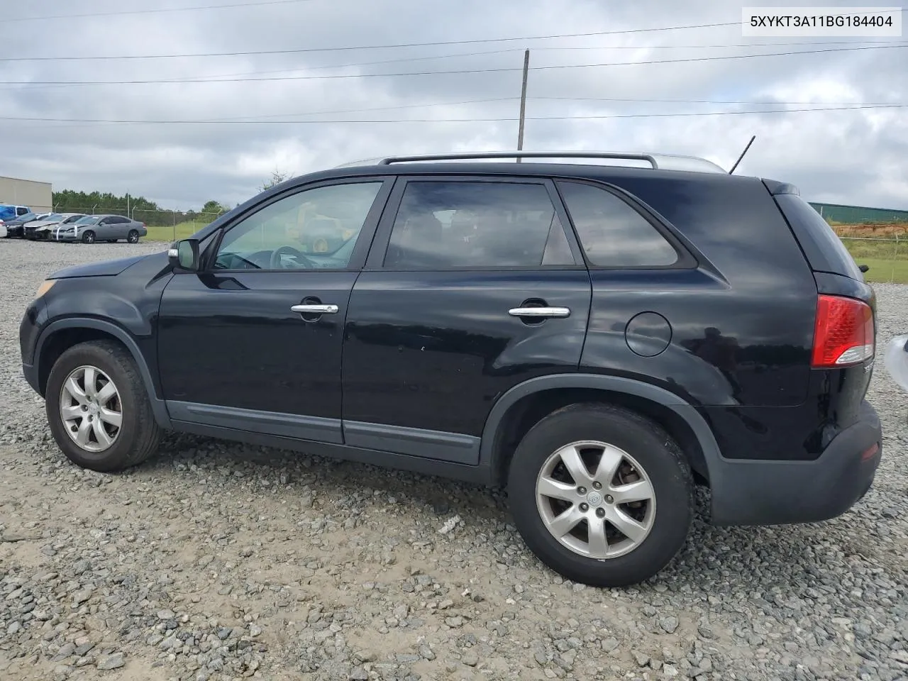 2011 Kia Sorento Base VIN: 5XYKT3A11BG184404 Lot: 68917254