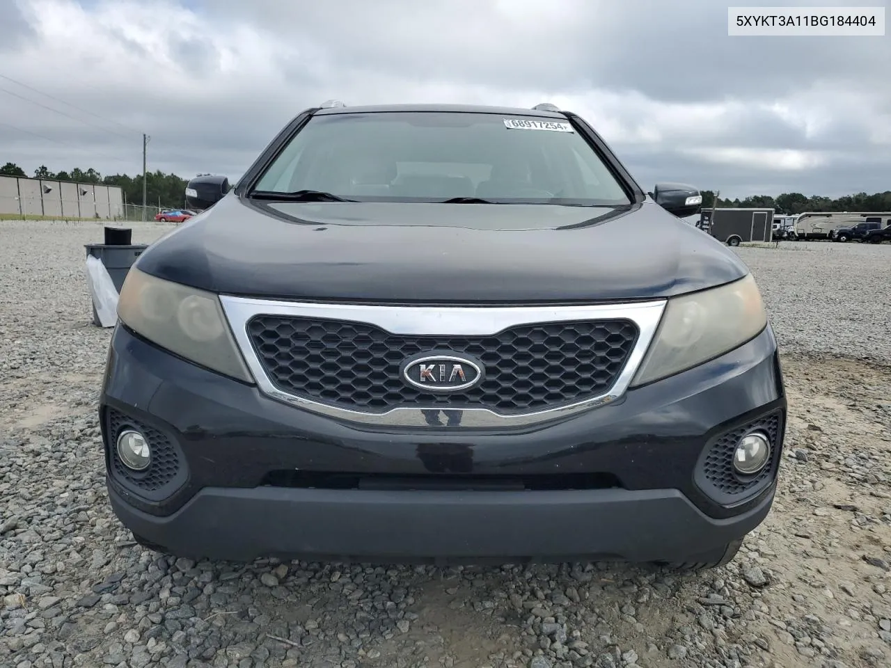 2011 Kia Sorento Base VIN: 5XYKT3A11BG184404 Lot: 68917254