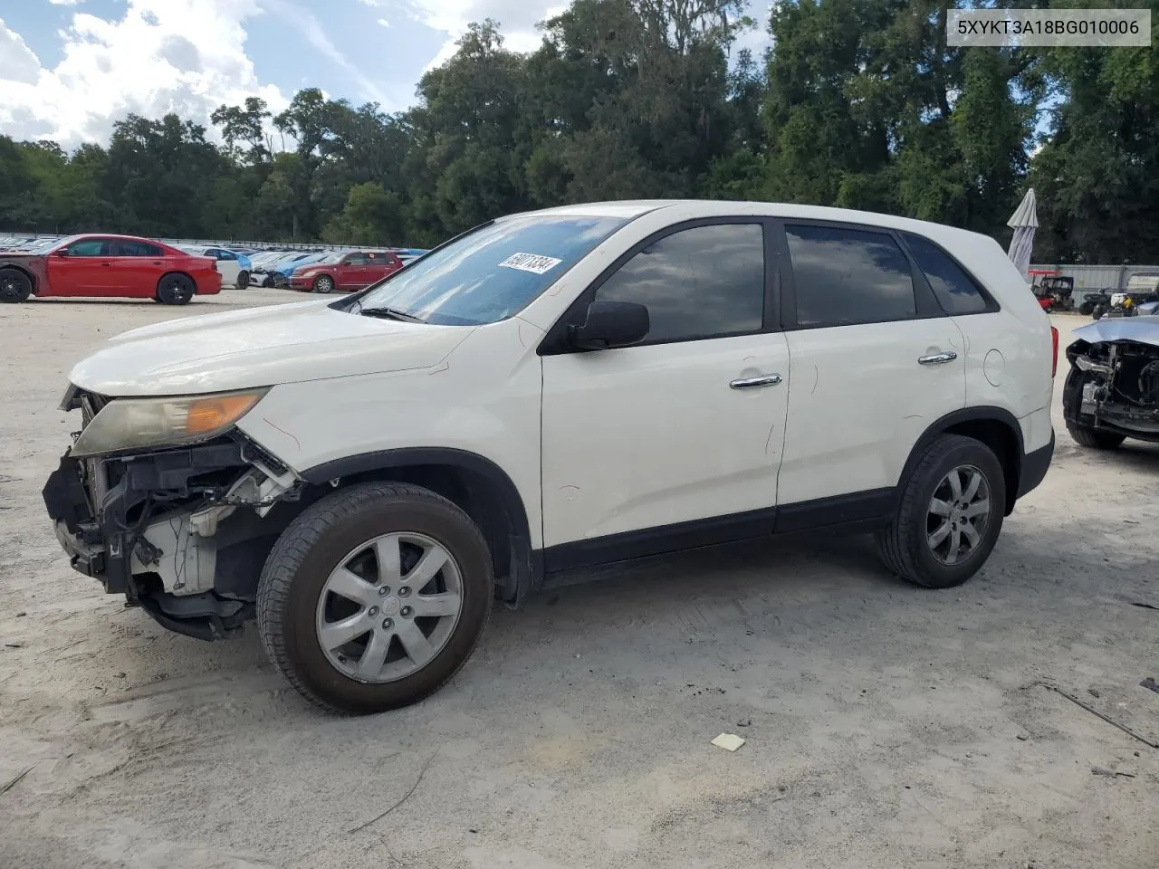 2011 Kia Sorento Base VIN: 5XYKT3A18BG010006 Lot: 69071334