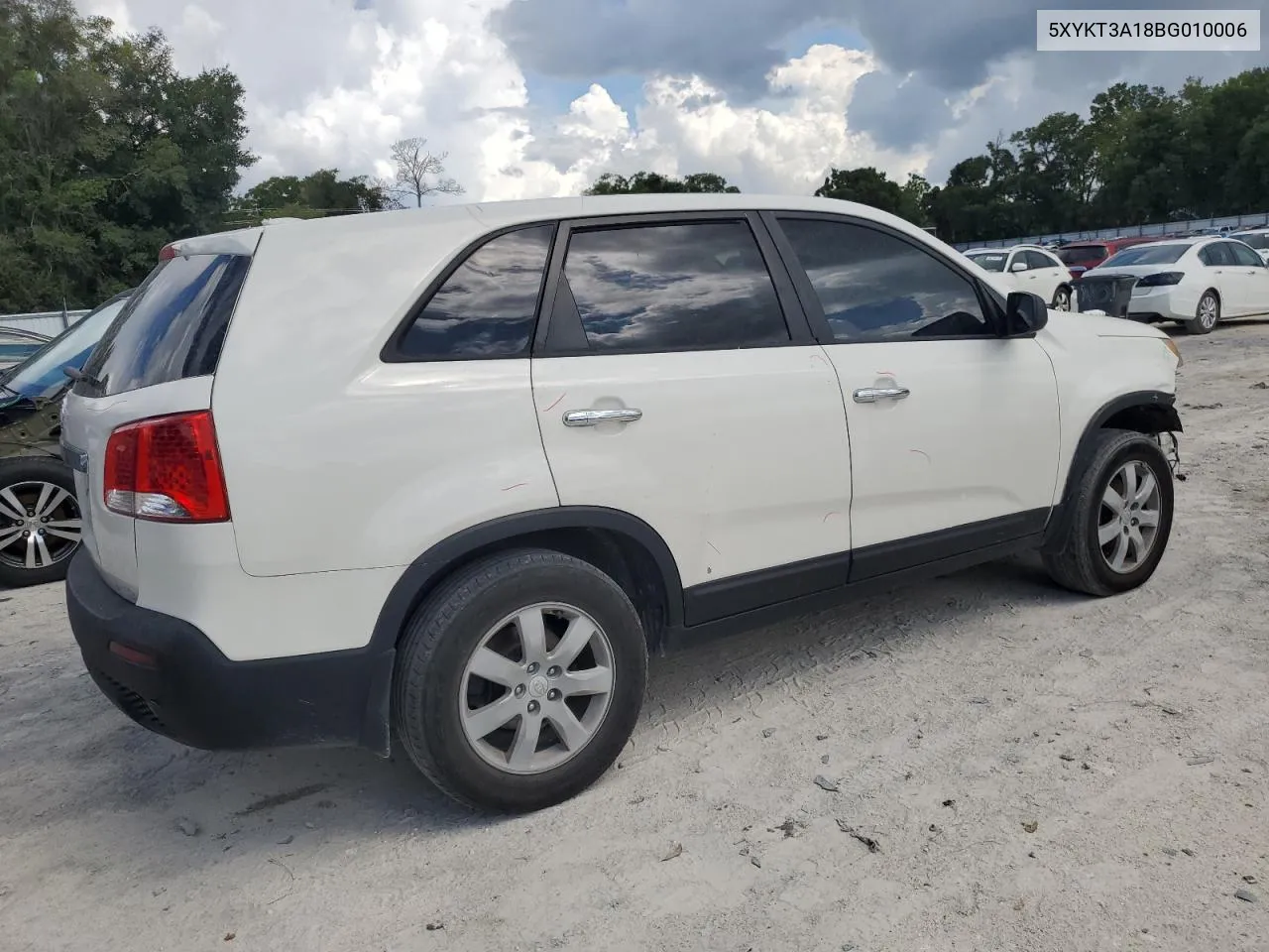 2011 Kia Sorento Base VIN: 5XYKT3A18BG010006 Lot: 69071334