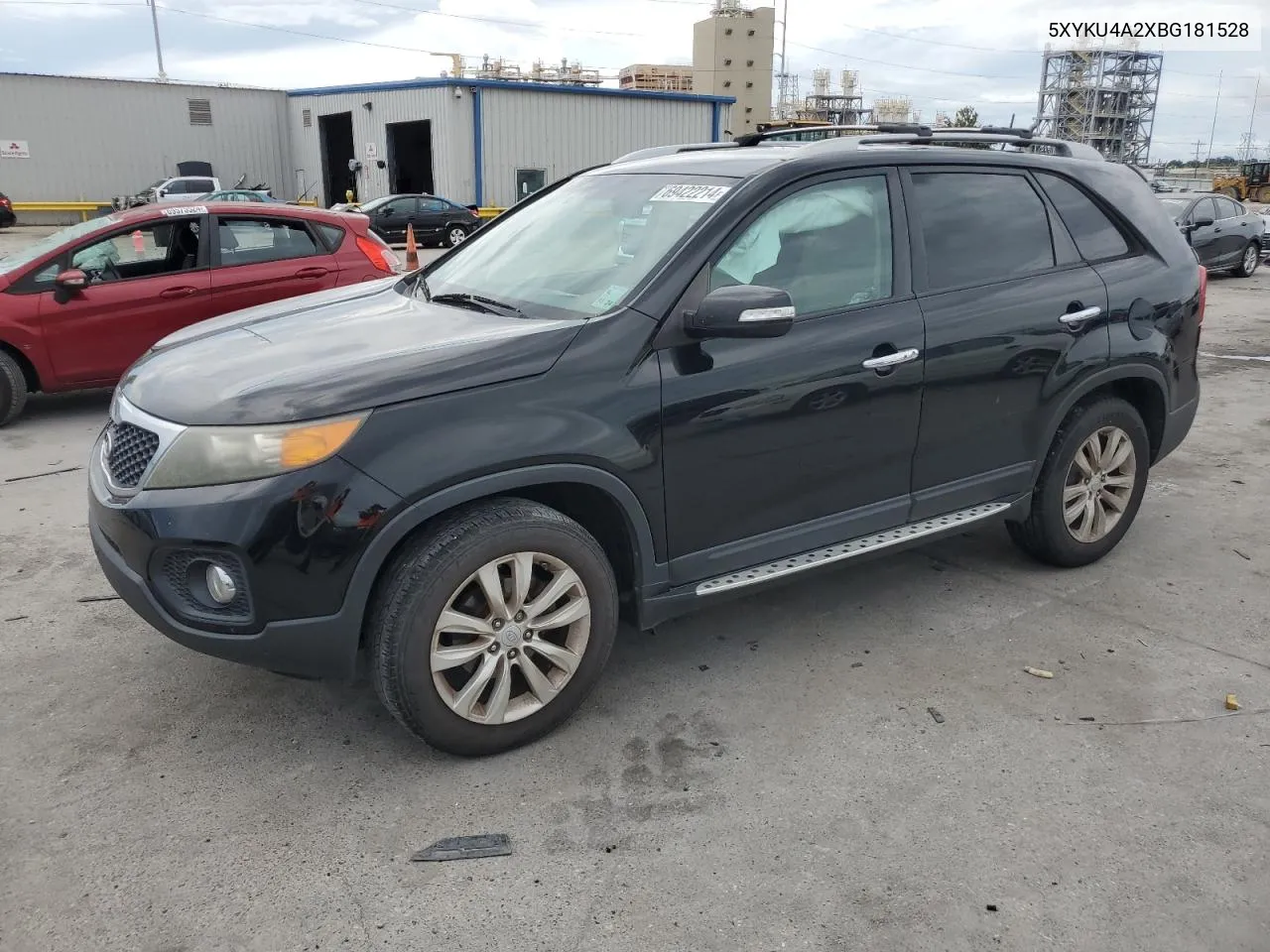 2011 Kia Sorento Ex VIN: 5XYKU4A2XBG181528 Lot: 69422214