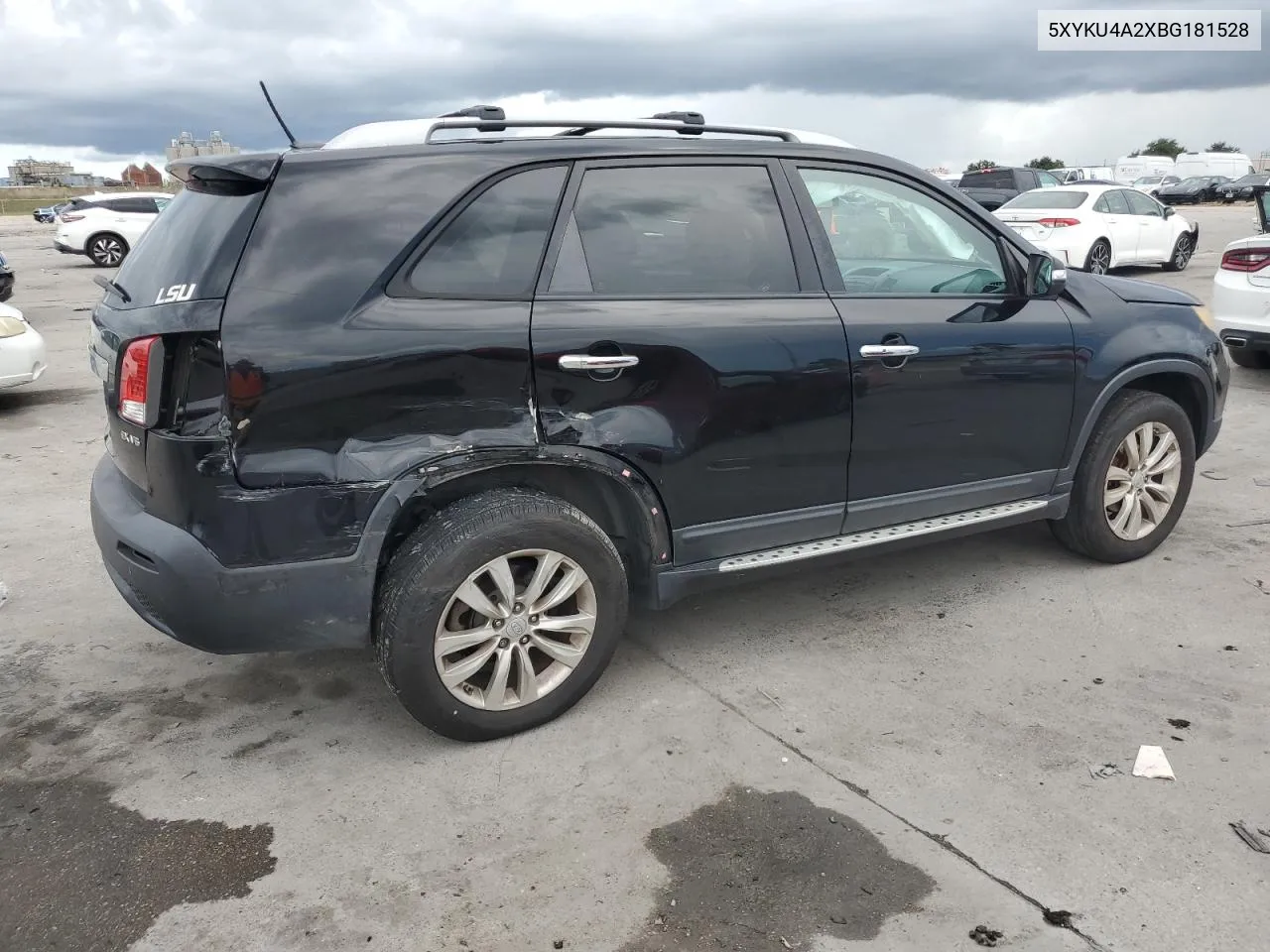 2011 Kia Sorento Ex VIN: 5XYKU4A2XBG181528 Lot: 69422214