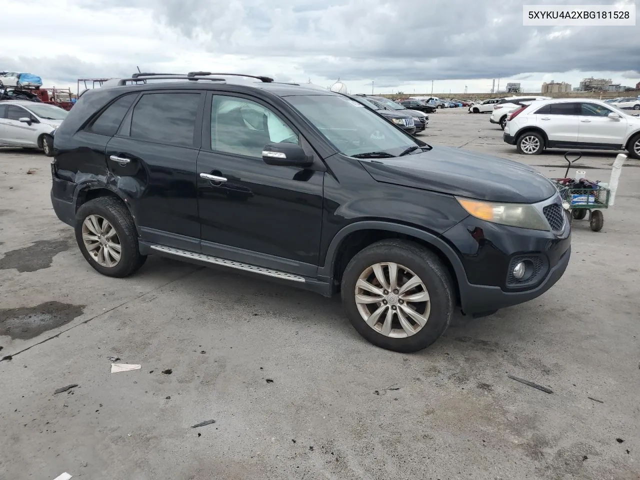 2011 Kia Sorento Ex VIN: 5XYKU4A2XBG181528 Lot: 69422214