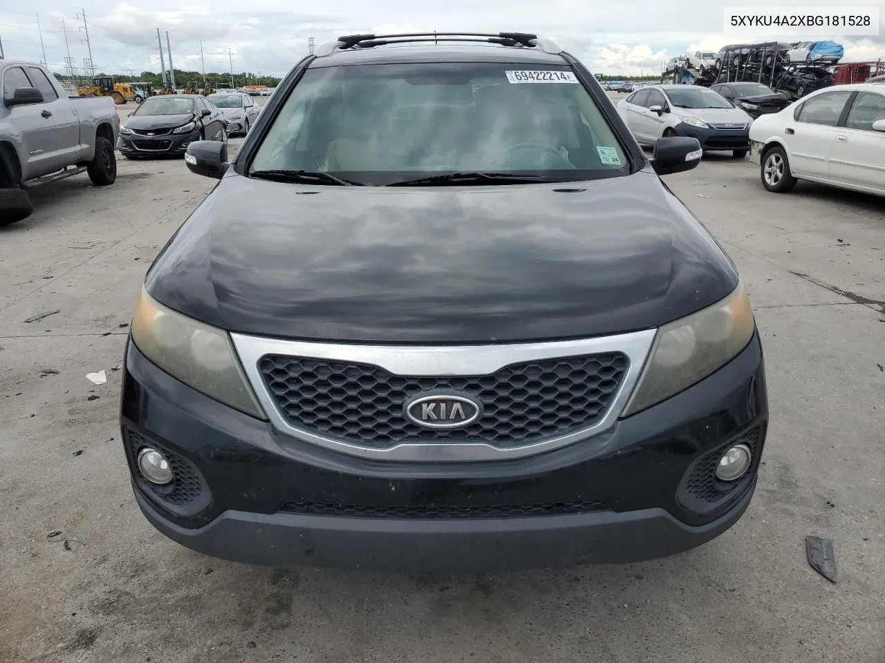 5XYKU4A2XBG181528 2011 Kia Sorento Ex