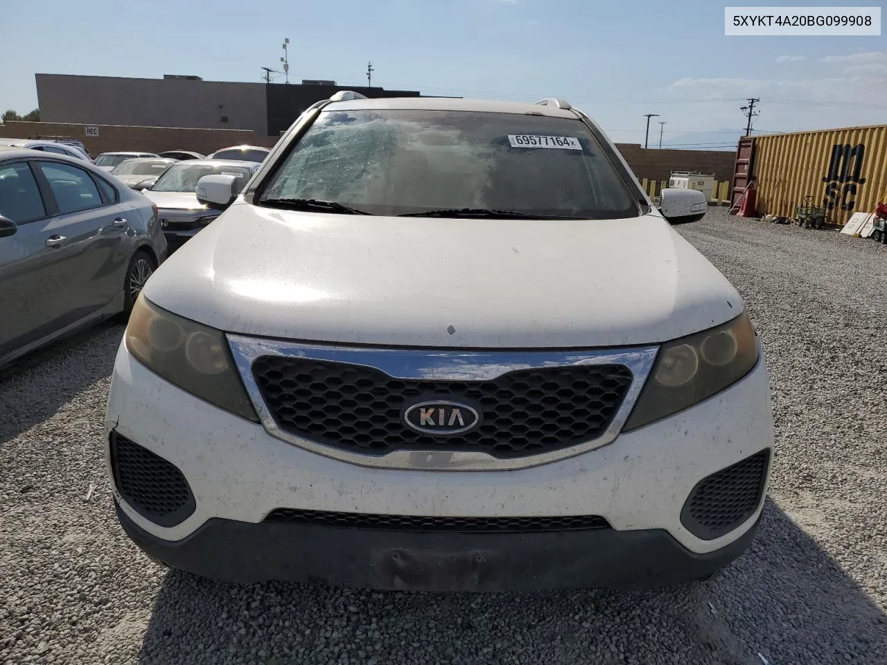 2011 Kia Sorento Base VIN: 5XYKT4A20BG099908 Lot: 69577164