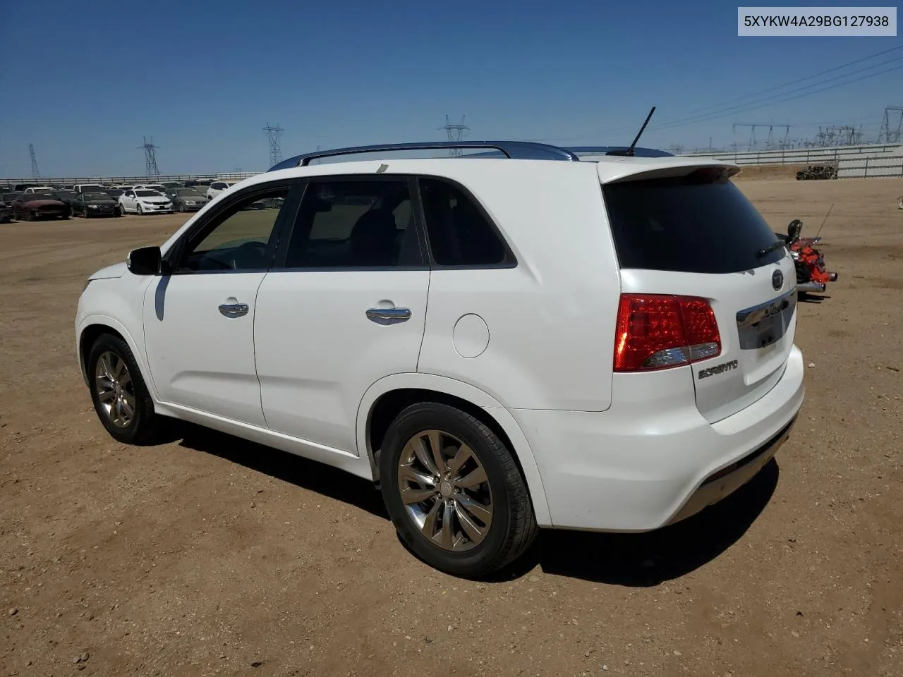 2011 Kia Sorento Sx VIN: 5XYKW4A29BG127938 Lot: 70239164