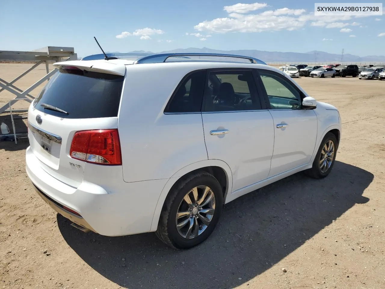 2011 Kia Sorento Sx VIN: 5XYKW4A29BG127938 Lot: 70239164