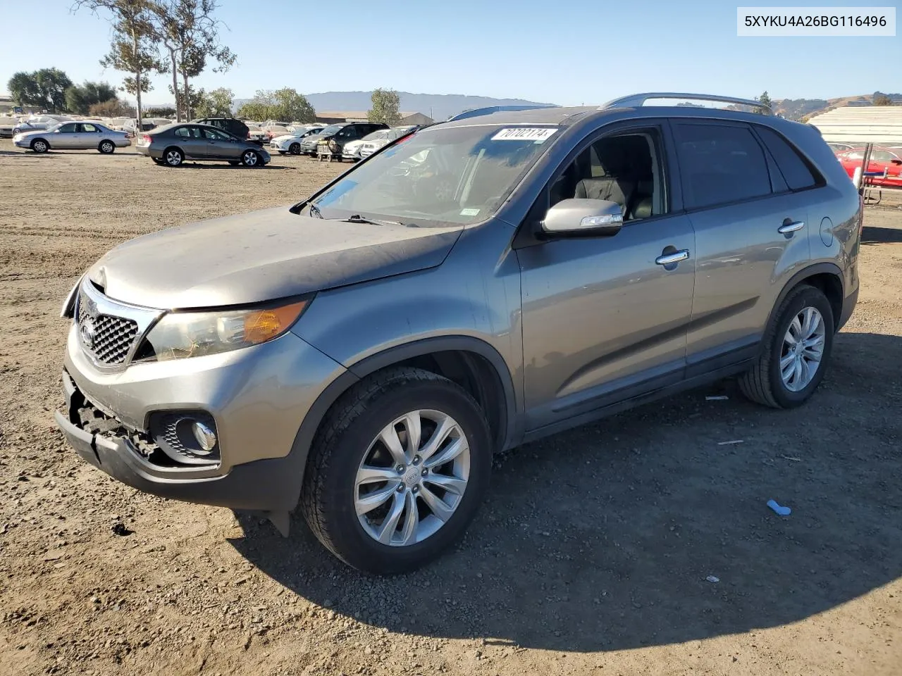 5XYKU4A26BG116496 2011 Kia Sorento Ex