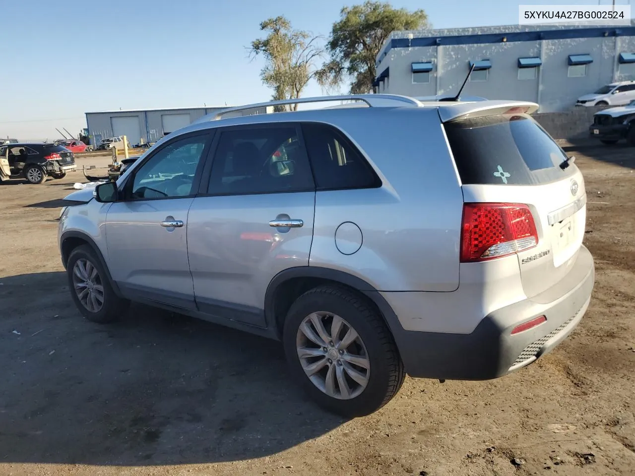 2011 Kia Sorento Ex VIN: 5XYKU4A27BG002524 Lot: 71225134