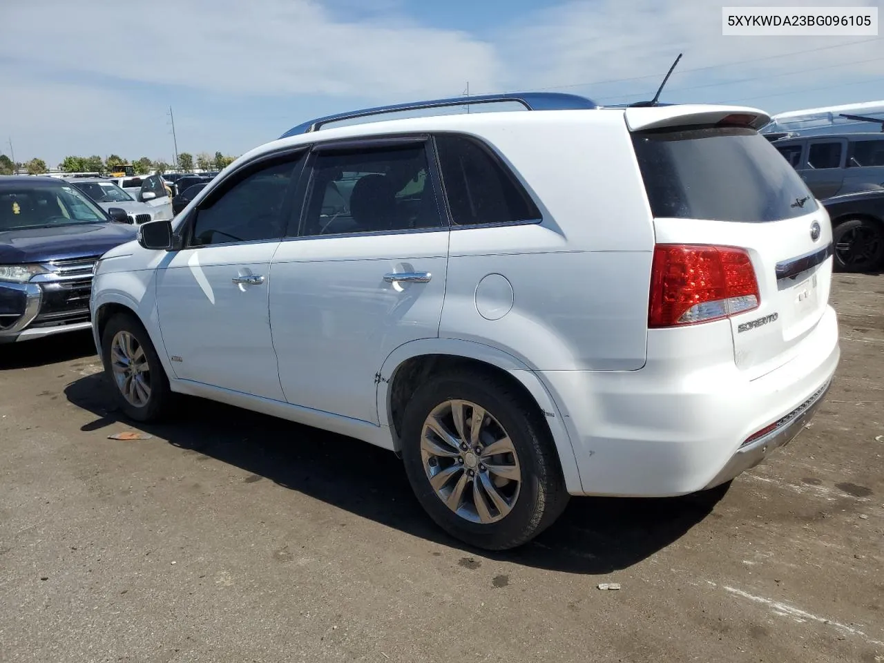 2011 Kia Sorento Sx VIN: 5XYKWDA23BG096105 Lot: 71613524