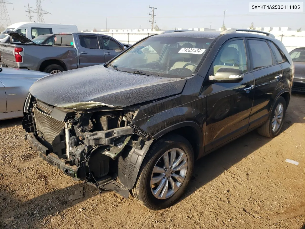 5XYKT4A25BG111485 2011 Kia Sorento Base