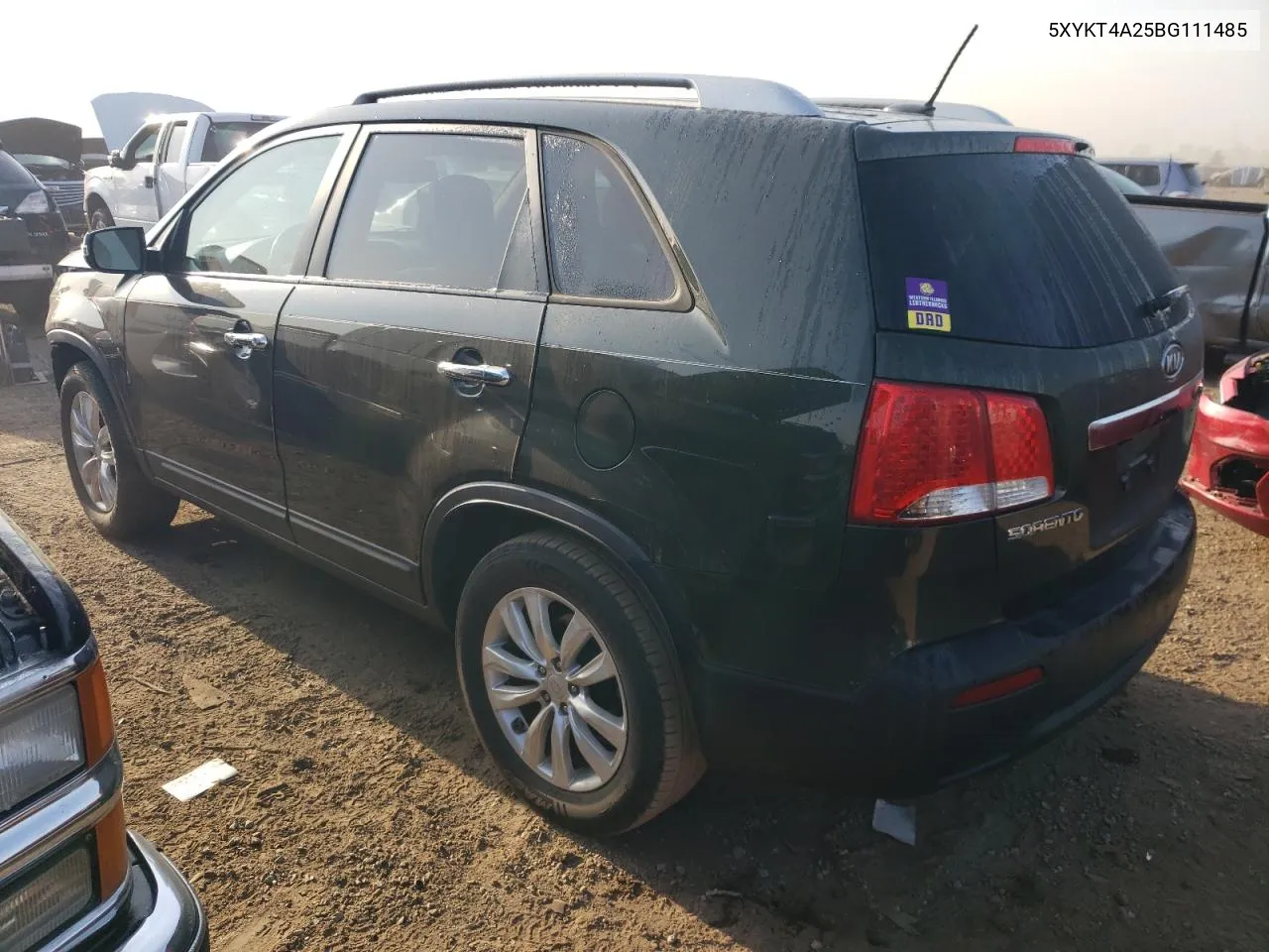 5XYKT4A25BG111485 2011 Kia Sorento Base