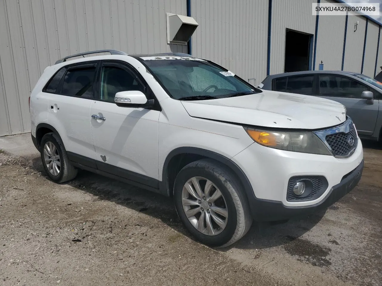 2011 Kia Sorento Ex VIN: 5XYKU4A27BG074968 Lot: 72119584