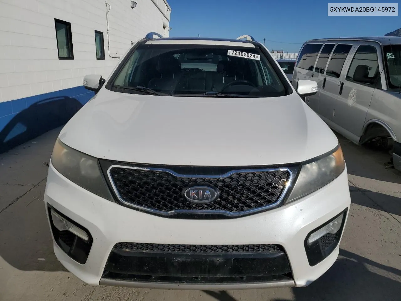 5XYKWDA20BG145972 2011 Kia Sorento Sx