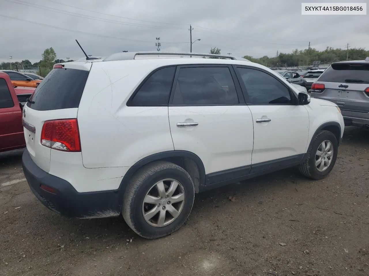 2011 Kia Sorento Base VIN: 5XYKT4A15BG018456 Lot: 72595154