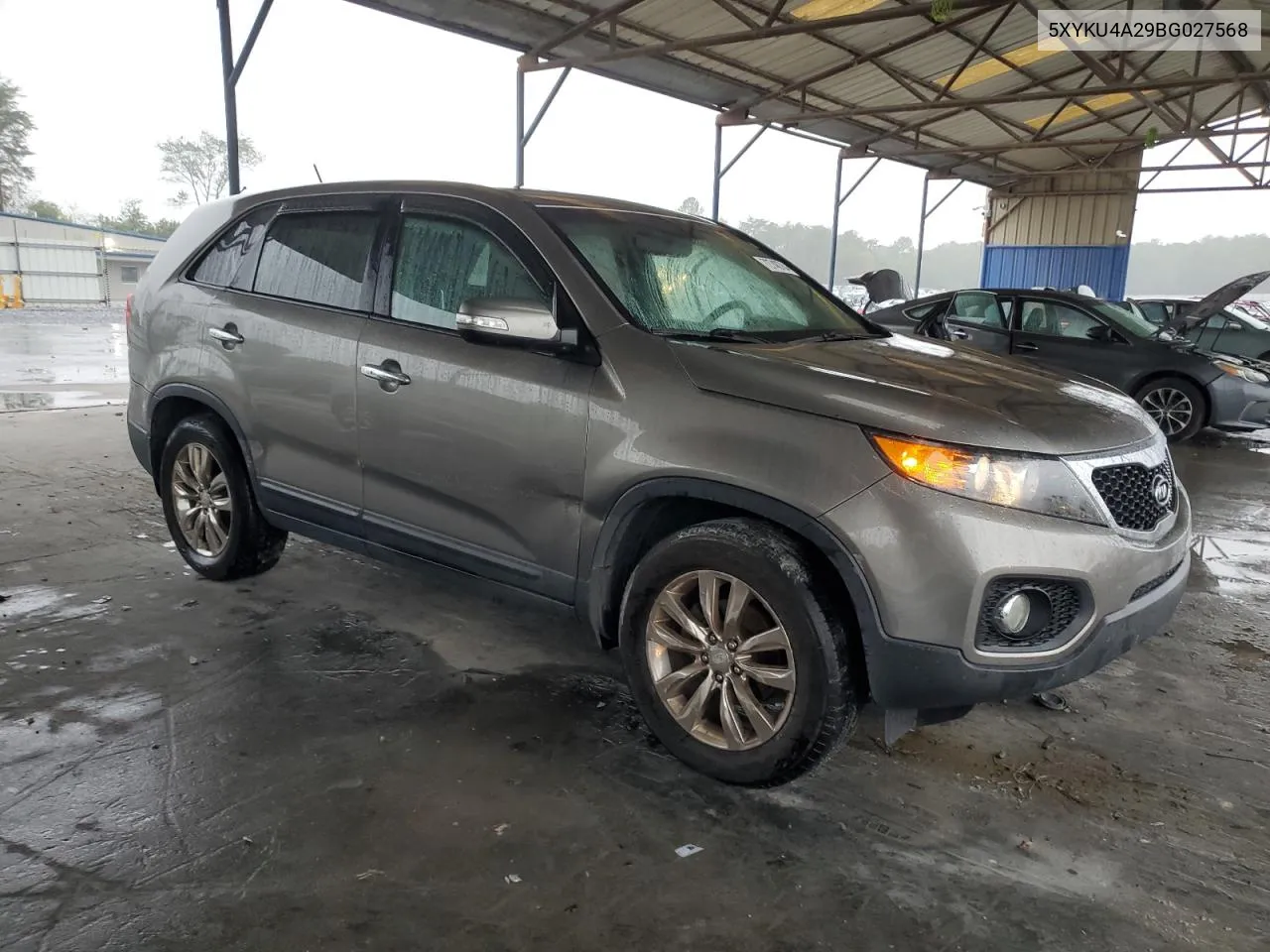 2011 Kia Sorento Ex VIN: 5XYKU4A29BG027568 Lot: 72748784