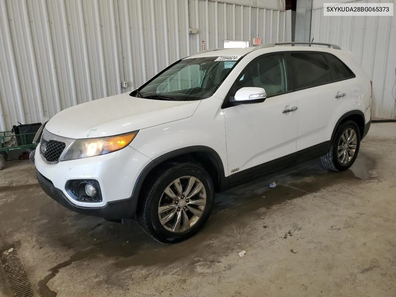 2011 Kia Sorento Ex VIN: 5XYKUDA28BG065373 Lot: 72894624