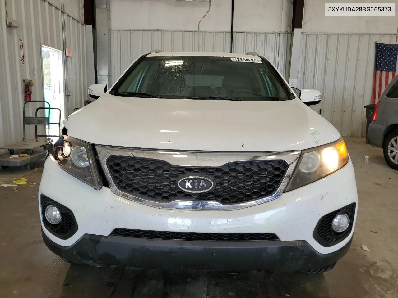 2011 Kia Sorento Ex VIN: 5XYKUDA28BG065373 Lot: 72894624