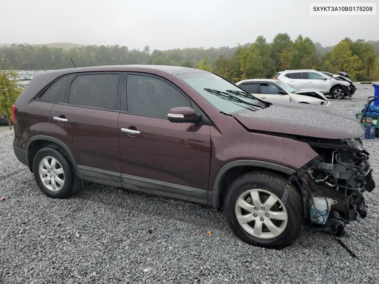 2011 Kia Sorento Base VIN: 5XYKT3A10BG175208 Lot: 72959024