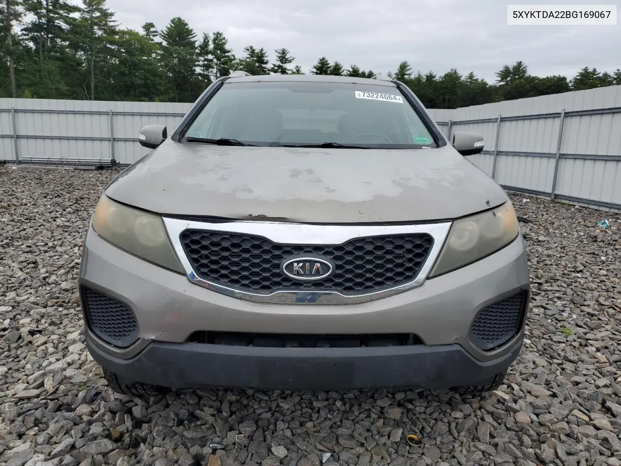 5XYKTDA22BG169067 2011 Kia Sorento Base