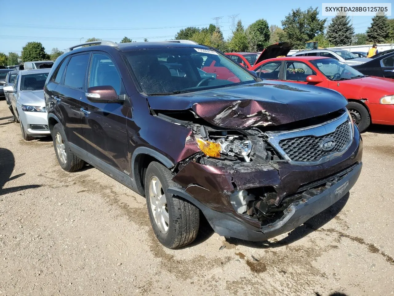 2011 Kia Sorento Base VIN: 5XYKTDA28BG125705 Lot: 73566414