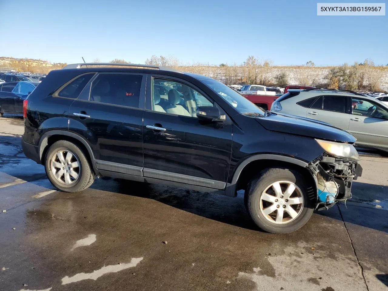 2011 Kia Sorento Base VIN: 5XYKT3A13BG159567 Lot: 74632983