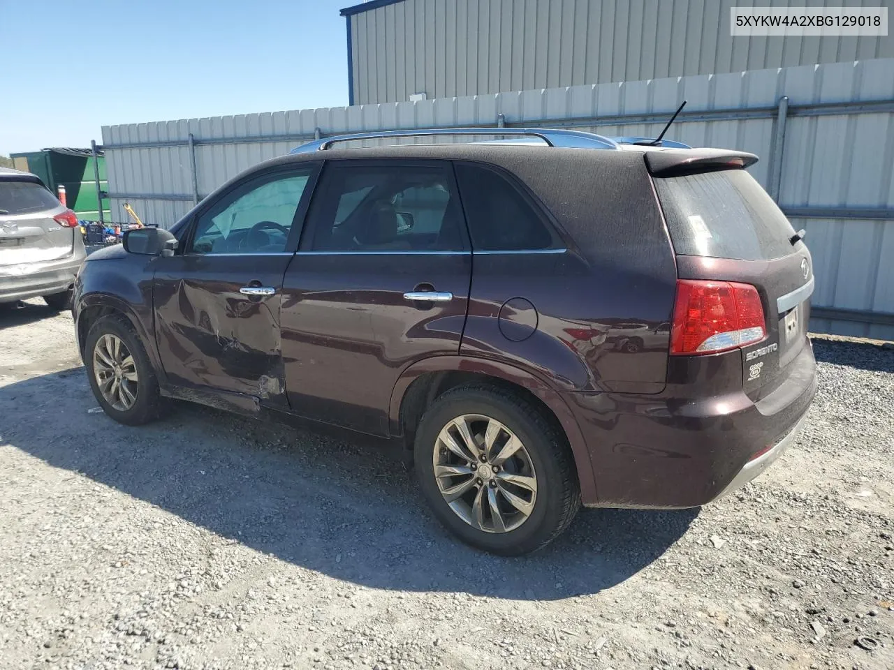 2011 Kia Sorento Sx VIN: 5XYKW4A2XBG129018 Lot: 75829814